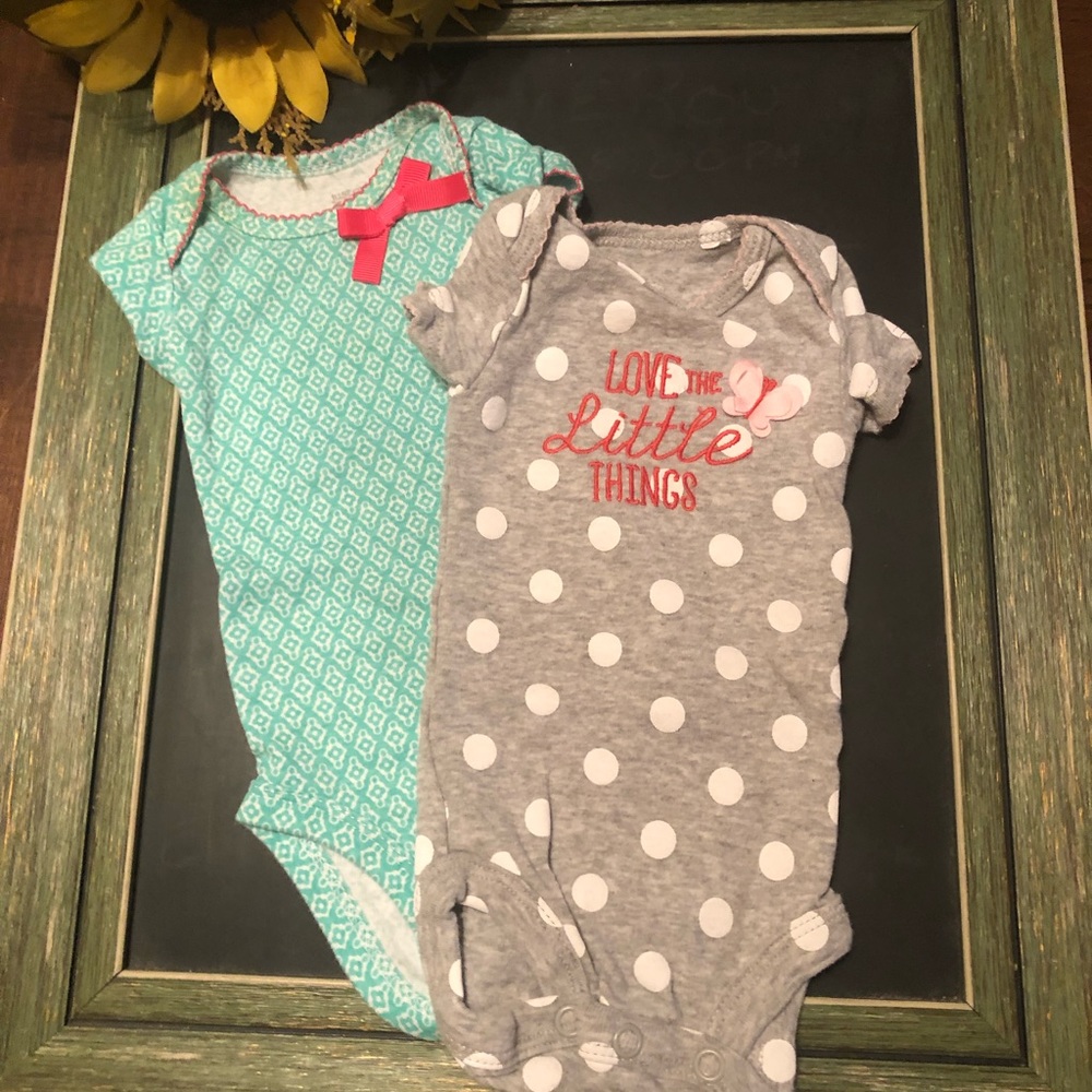 Carter’s- Assorted Onesies M4